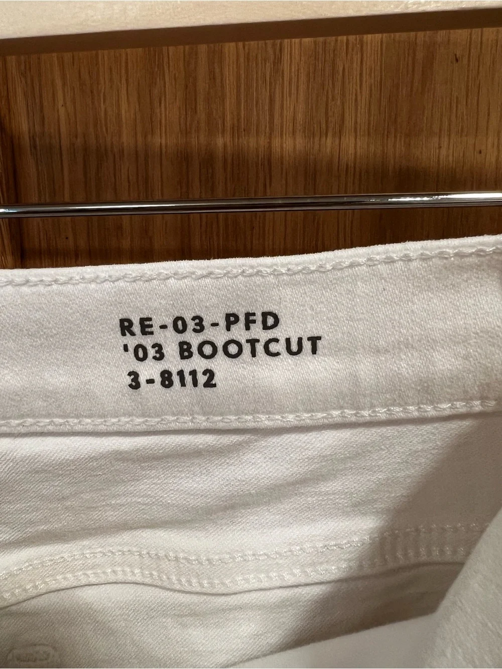J. Crew ‘03 Mid Rise Bootcut Jeans White Size 25 Nautical Contemporary Coastal